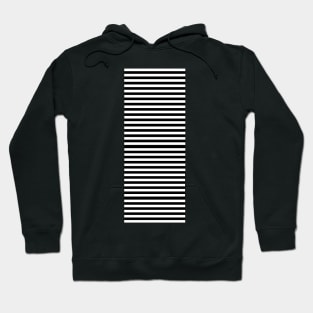 White stripes / lines Hoodie